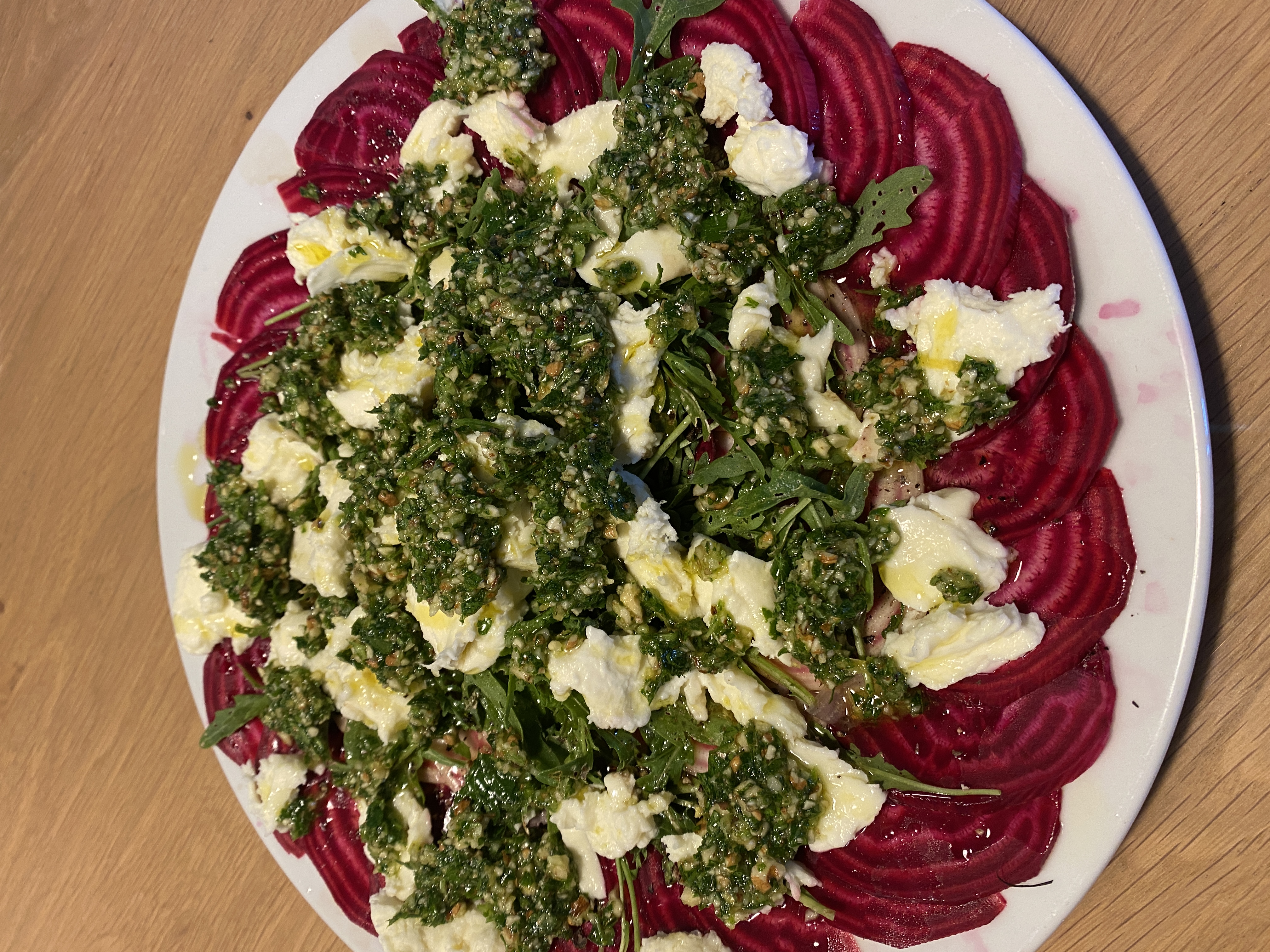 Rote Bete Carpaccio 